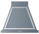 Ilve® Nostalgie II Noblesse 30'' Blue Gray Wall Mounted Range Hood with Chrome Trim-0