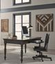 aspenhome® Oxford Peppercorn 72" Writing Desk-1
