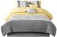 Olliix by Madison Park Serene 7 Piece Yellow Queen Embroidered Comforter Set-0