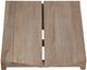 Universal Explore Home™ Coastal Living Outdoor Saratoga Warm Weathered Teak Adirondack Ottoman-2