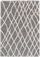 Surya Cloudy Shag Gray 2'x3' Throw Rug-0