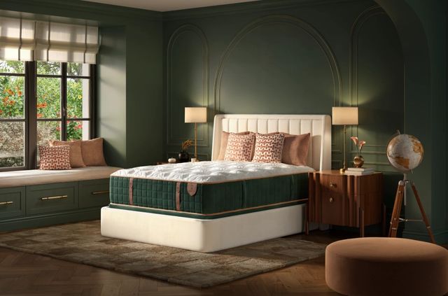 Simmons® Luxury Escape No. 4 Wrapped Coil 15.5" Firm Tight Top Queen Mattress-1