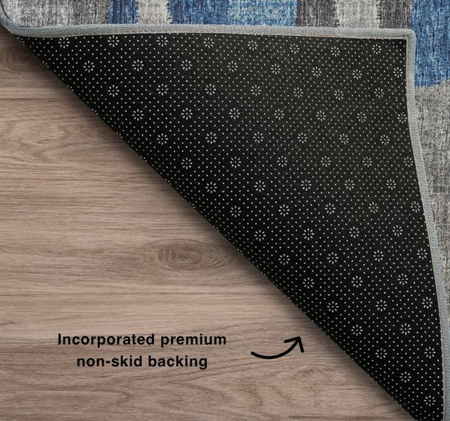 Dalyn™ Rug Company Brisbane BR7 Navy 5'x8' Area Rug-2