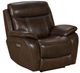 BarcaLounger© Sandover Tri-Tone Chocolate Recliner-4