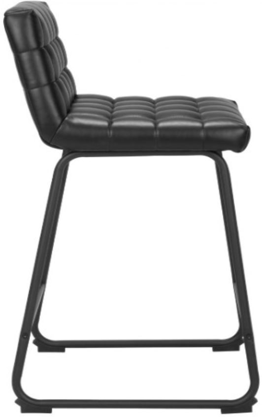Zuo® Modern Pago Black Counter Stool-1