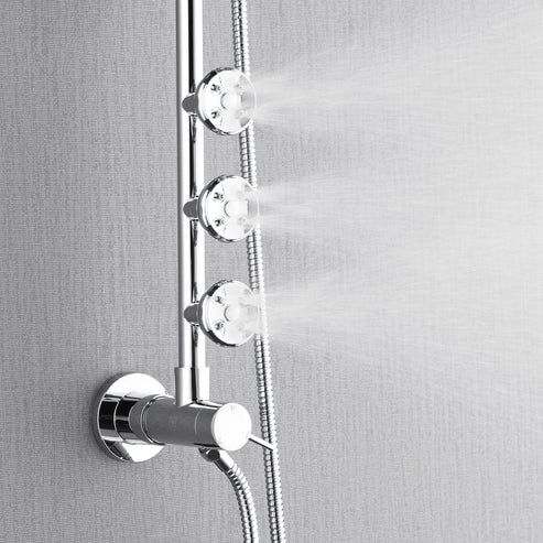 Forno Acqua AcquaSPA Polished Chrome Retrofit Shower System-4