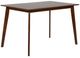 New Classic® Home Furnishings Morocco Walnut Brown 47" Rectangular Dining Table-0