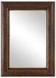 Uttermost® Donovan Antique Walnut Wood Mirror-0
