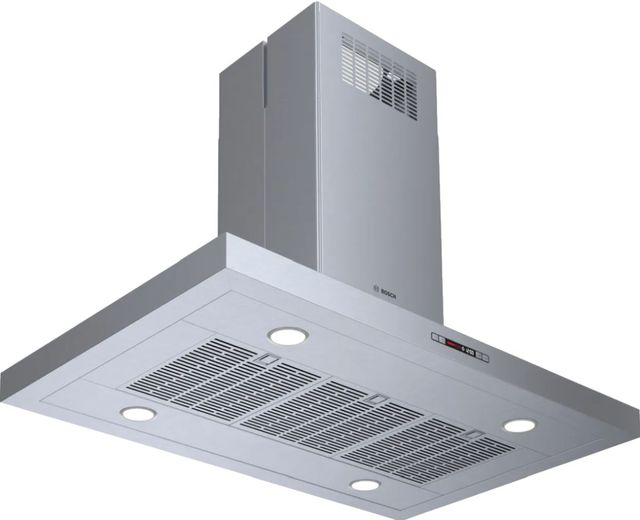Bosch® 800 Series 42" Stainless Steel Box Canopy Island Hood-2