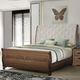 New Classic® Home Furnishings Coventry Hall Pecan Queen Sleigh Bed-5