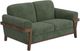 International Furniture Direct Loft Brown Olive Loveseat-0