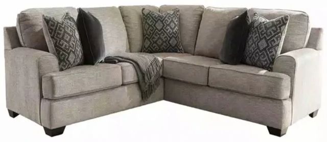 Signature Design by Ashley® Bovarian 2-Piece Stone L-Space Sectional Sofa-0