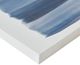 Olliix by Urban Habitat Navy Set of 3 Traveling Road Printed Canvas with Gold Foil-3