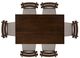 Powell® Daly 7-Piece Brown/Sand Dining Set-1