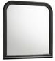 American Wholesale Furniture Porter Black Dresser Mirror-0