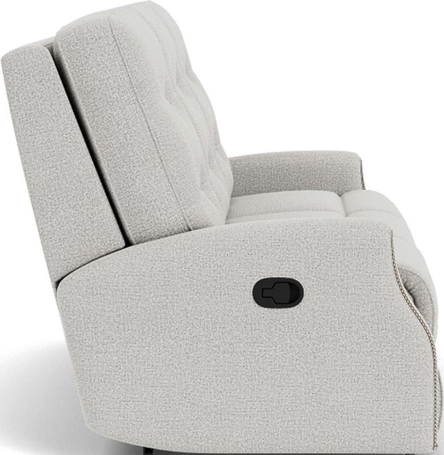 Flexsteel® Devon Silver Glacier Reclining Sofa-2