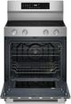 KitchenAid® 30" PrintShield™ Stainless Steel Freestanding Electric Range with Convection Cooking Modes-1