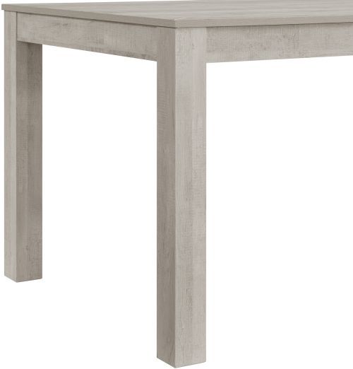Elements International Eleanor 5-Piece White Dining Set-3
