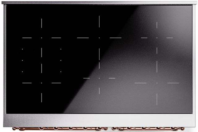Ilve® Nostalgie II Series 40" Custom RAL Color Pro Style Induction Range-2