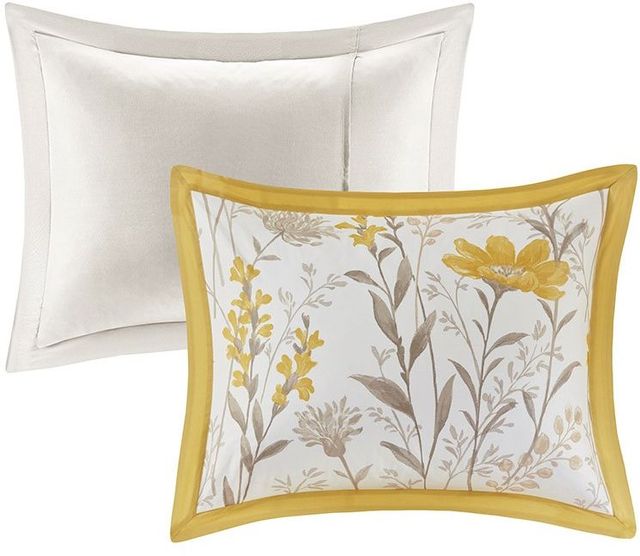 Olliix by Harbor House 5 Piece Yellow King/California King Meadow Cotton Comforter Set-3