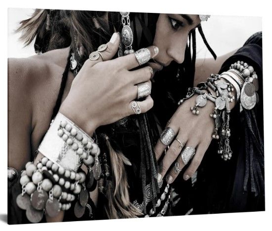 Classy Art Style 12 Tempered Glass plus Foil Wall Art-1