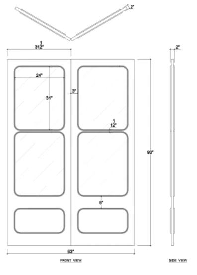 Bramble Customizable Victoria Room Divider-1