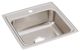Elkay Lustertone® Lustrous Satin 20'' 1-Hole Single Bowl Drop-in Sink-0