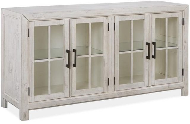 Magnussen Home® Bronwyn Alabaster Buffet Curio