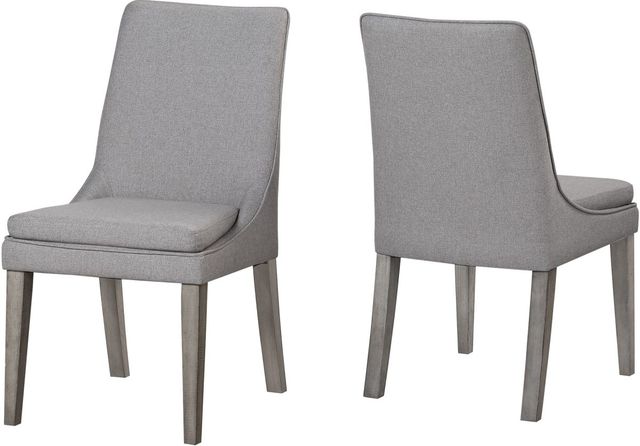 Winners Only® Xena Gray Dining Chair-2