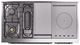 Ilve® Nostalgie II Series 48" Glossy Black Pro Style Dual Fuel Range-3