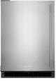 KitchenAid® 24" 5 Cu. Ft. Stainless Steel Left Hinge Under the Counter Refrigerator-0