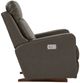 La-Z-Boy® Emmons Pewter Leather Power Rocking Recliner with Headrest and Lumbar-2