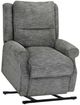 Franklin™ Charles Handwoven Pewter Power Lift Recliner-1