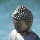 A & B Home Antique Black Buddha Fountain-4