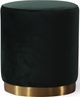 TOV Furniture Opal Green Velvet Ottoman-0