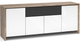 Salamander Designs® Chameleon Barcelona 345 Gloss White Speaker Integrated Cabinet-0