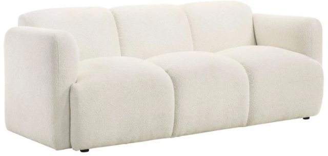 Coaster® Dorset White Upholstered Sofa-0