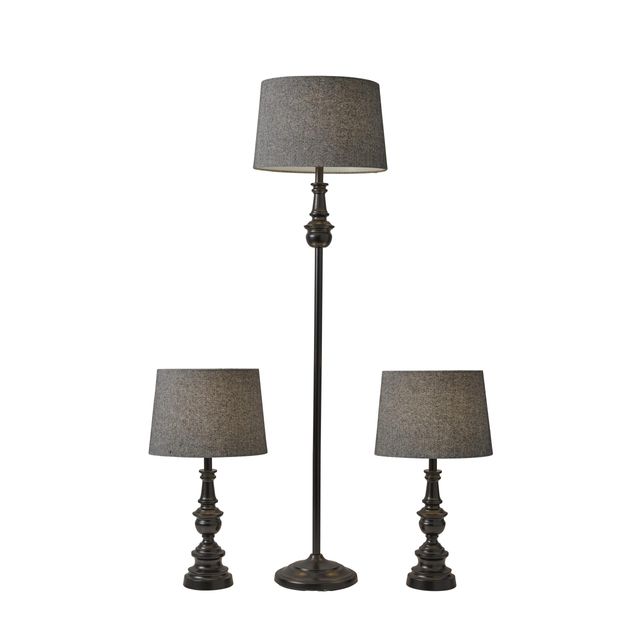 Adesso® Chandler Dark Bronze 3pcs Bonus Pack-0