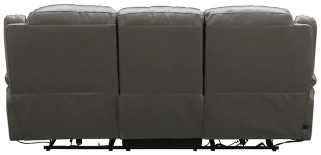 Signature Design by Ashley® Faust Gray Power Reclining Sofa-4