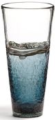 Giftcraft Blue/Clear Small Glass Vase-0