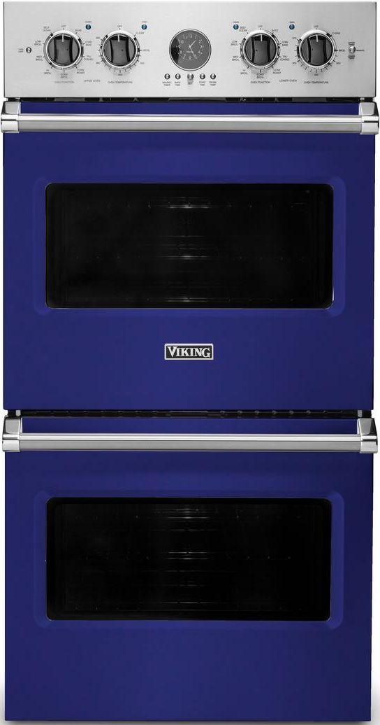 Viking® Professional 5 Series 26.5" Electric Double Oven Built In-Cobalt Blue-0