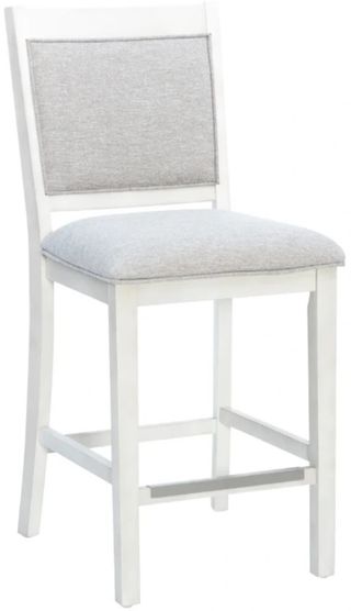 Powell® Mckoy Gray/White Counter Stool