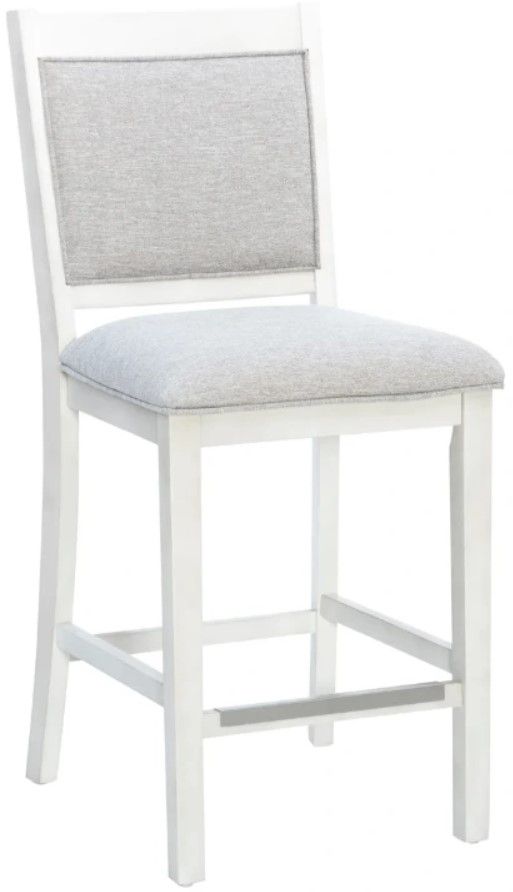 Powell® Mckoy Gray/White Counter Stool-0