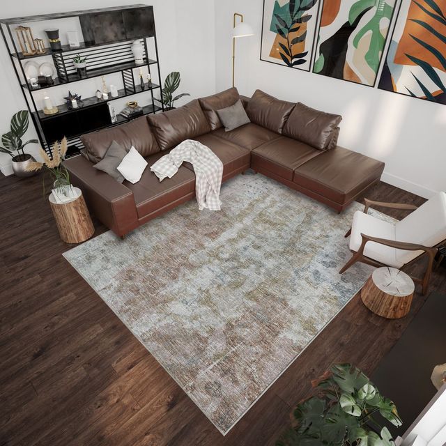Dalyn™ Rug Company Camberly CM3 Mineral Blue 5'x8' Area Rug-4