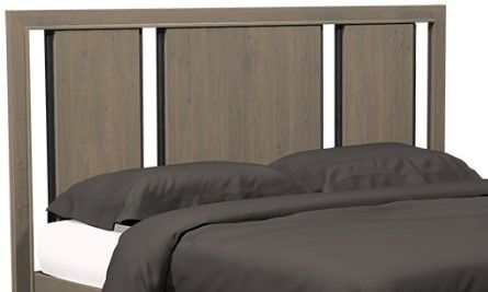 Country View Woodworking American Modern Brown Maple Wood Queen Bed-1