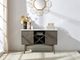 Ashley® Ronstyne Grayish Brown/White Dining Server-5