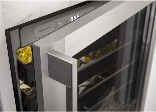 Monogram 24" Stainless Steel Wine Cooler-2