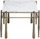 Classic Home Jasmine Moonstone White Coffee Table-3