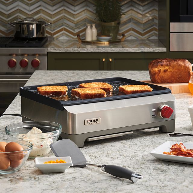 Wolf® Gourmet Stainless Steel Precision Griddle Bekins Grand