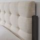 Flexsteel® Waterfall Ebony Queen Upholstered Panel Bed-4